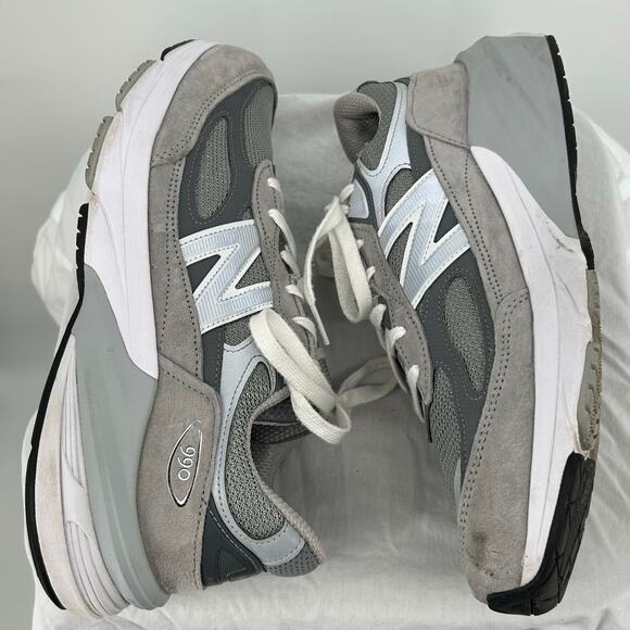 New Balance Shoe 990 V6 Womens Size US 10.5 USA Low Castlerock Gray Running - Picture 4 of 8